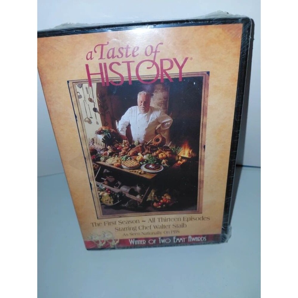 NIP A Taste of History The First Season DVD Set Chef Walter Staib PBS Sealed